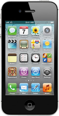 Смартфон APPLE iPhone 4S 16GB Black - Североуральск