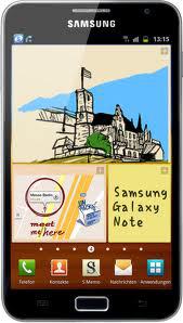 Смартфон Samsung Galaxy Note GT-N7000 Blue - Североуральск